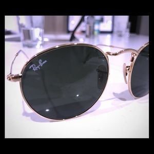 100% Authentic Ray-Ban Round Metal Arista